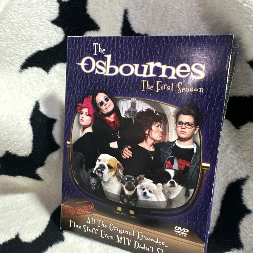 The Osbournes - The First Season (DVD, 2003, 2-Disc Set, Censored Version)